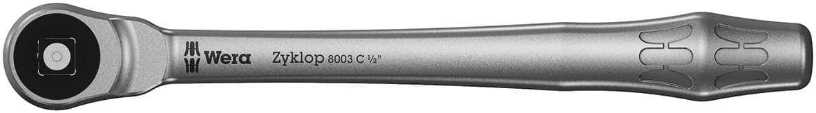 Трещотка 8003 C Zyklop Metal Push сдвижной квадрат DR 1/2X281 мм