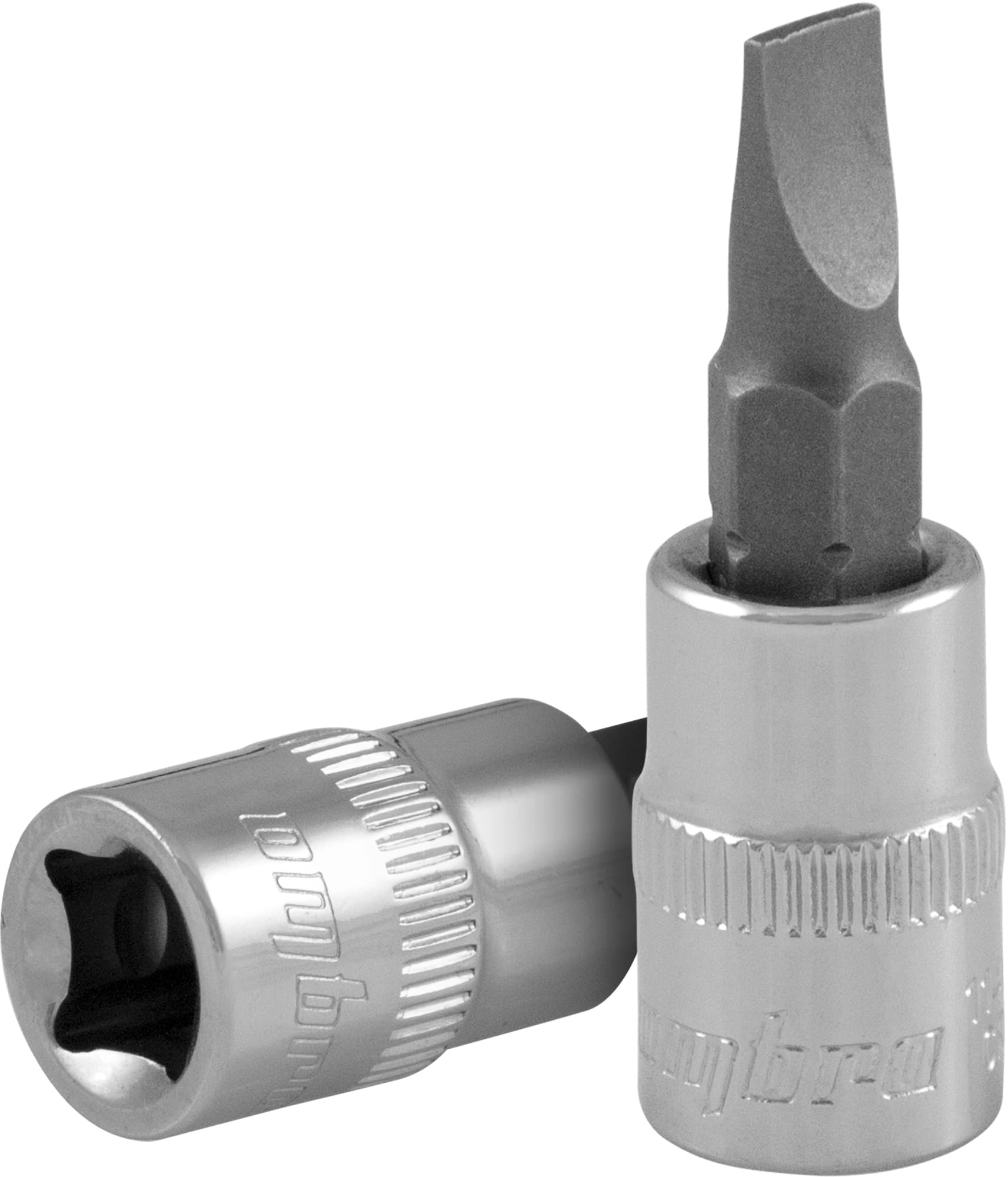Насадка торцевая 1/4''DR с вставкой-битой шлицевой, SL4