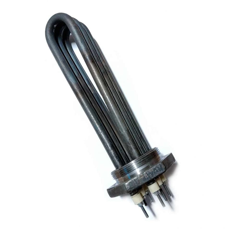 БЛОК-ТЭН RDT, 3000Вт(1000x3), черн, G2 1/2, L240мм, 220/380В