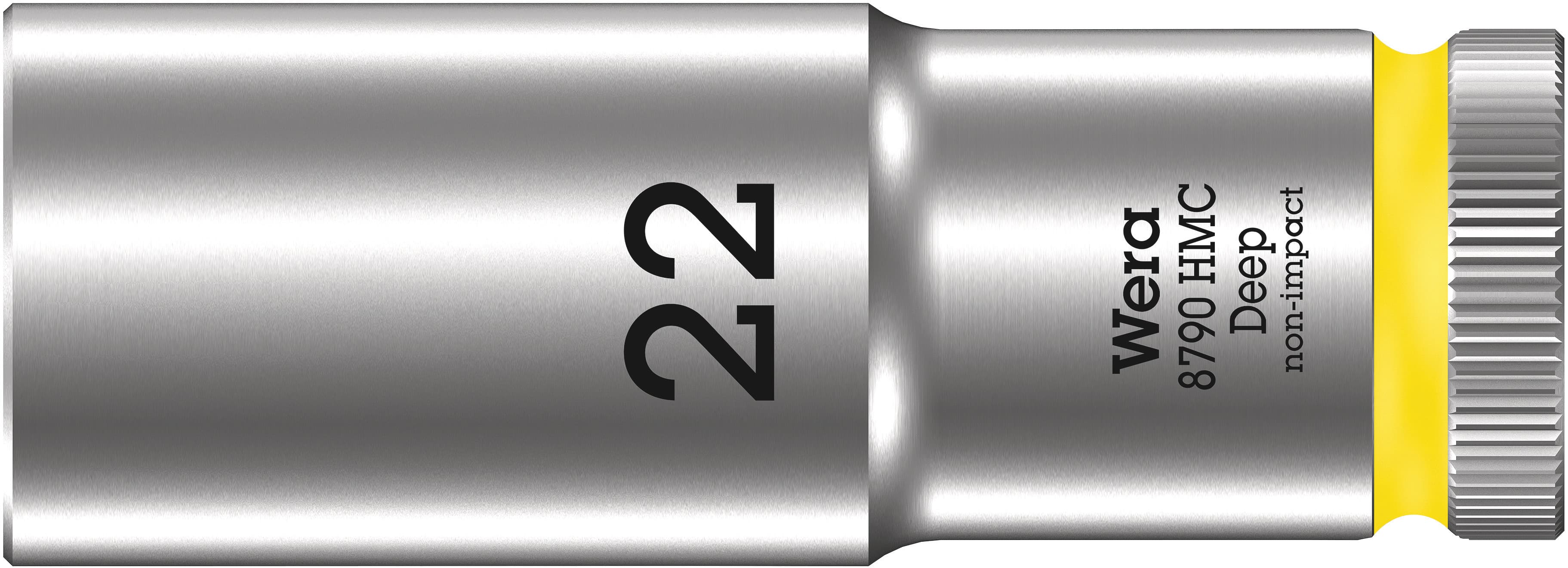 Головка торцевая шестигранная 8790 HMC Deep DR 1/2 глубокая 22X83 мм