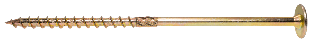 Саморез A-WS с тарельчатой головкой  8x180 T40 ж.пасс.( 50 шт)