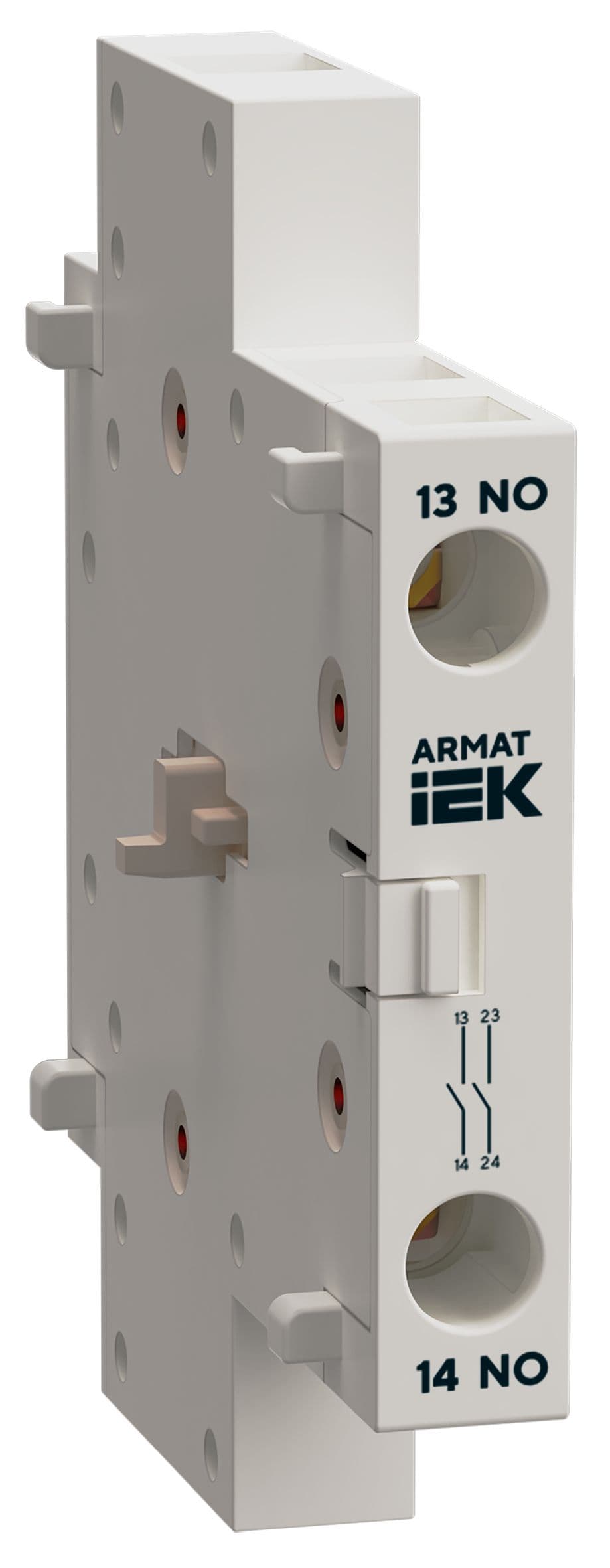 ARMAT Контакт доп. для SDM синхр. зам. 2NO 10А IEK