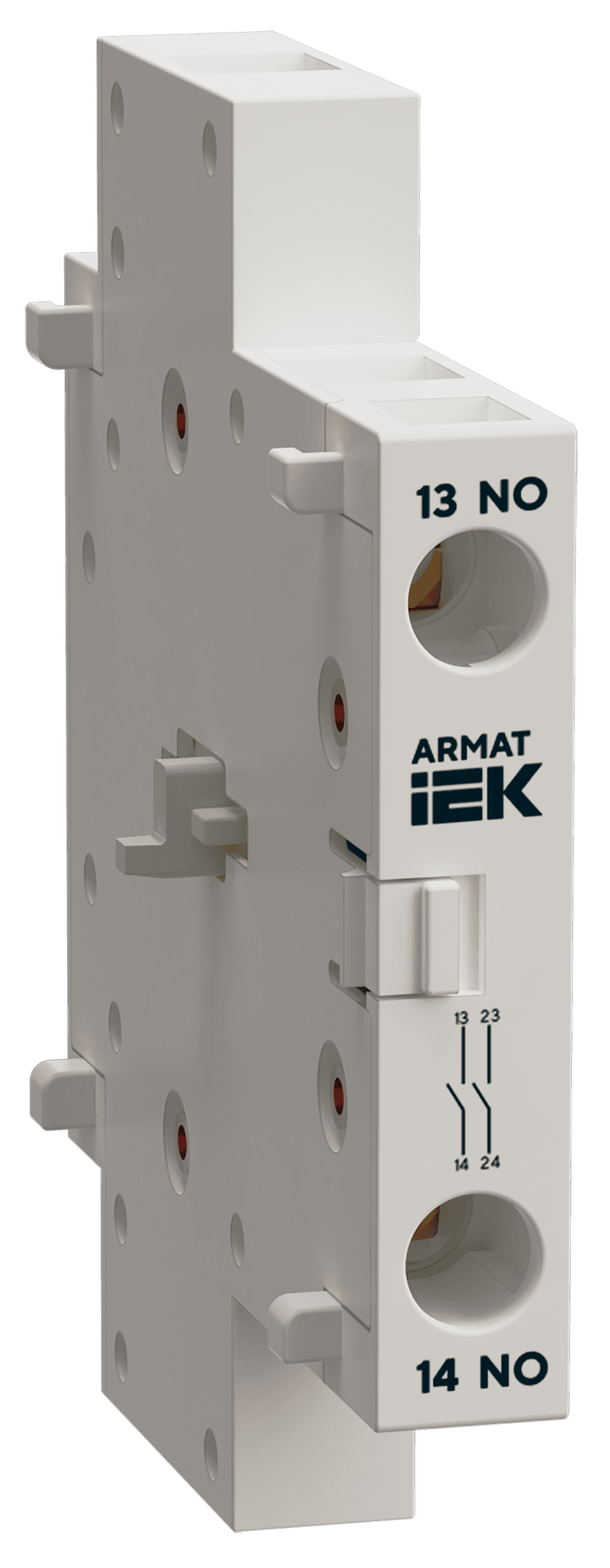 ARMAT Контакт доп. для SDM синхр. зам. 2NO 10А IEK