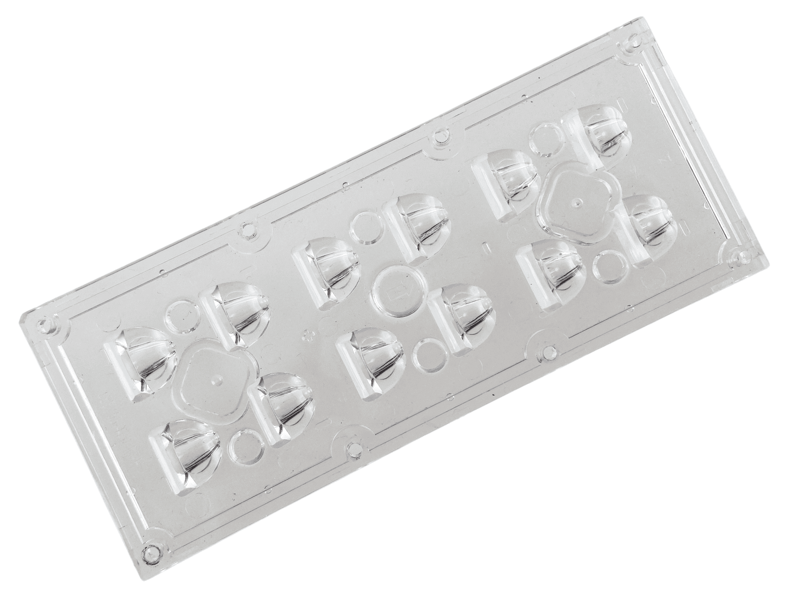 Оптика вторичная DK-173-135х55-TPII-M-H-12H1 (2x6-Dk-ШБ2-Г 135x55 deg) с уплотнителем