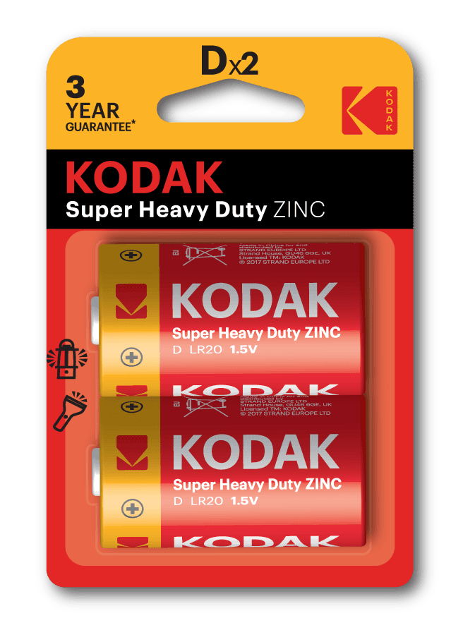 Батарейка R20-2BL SUPER HEAVY DUTY Zinc [KDHZ-2] (24/120/5040)