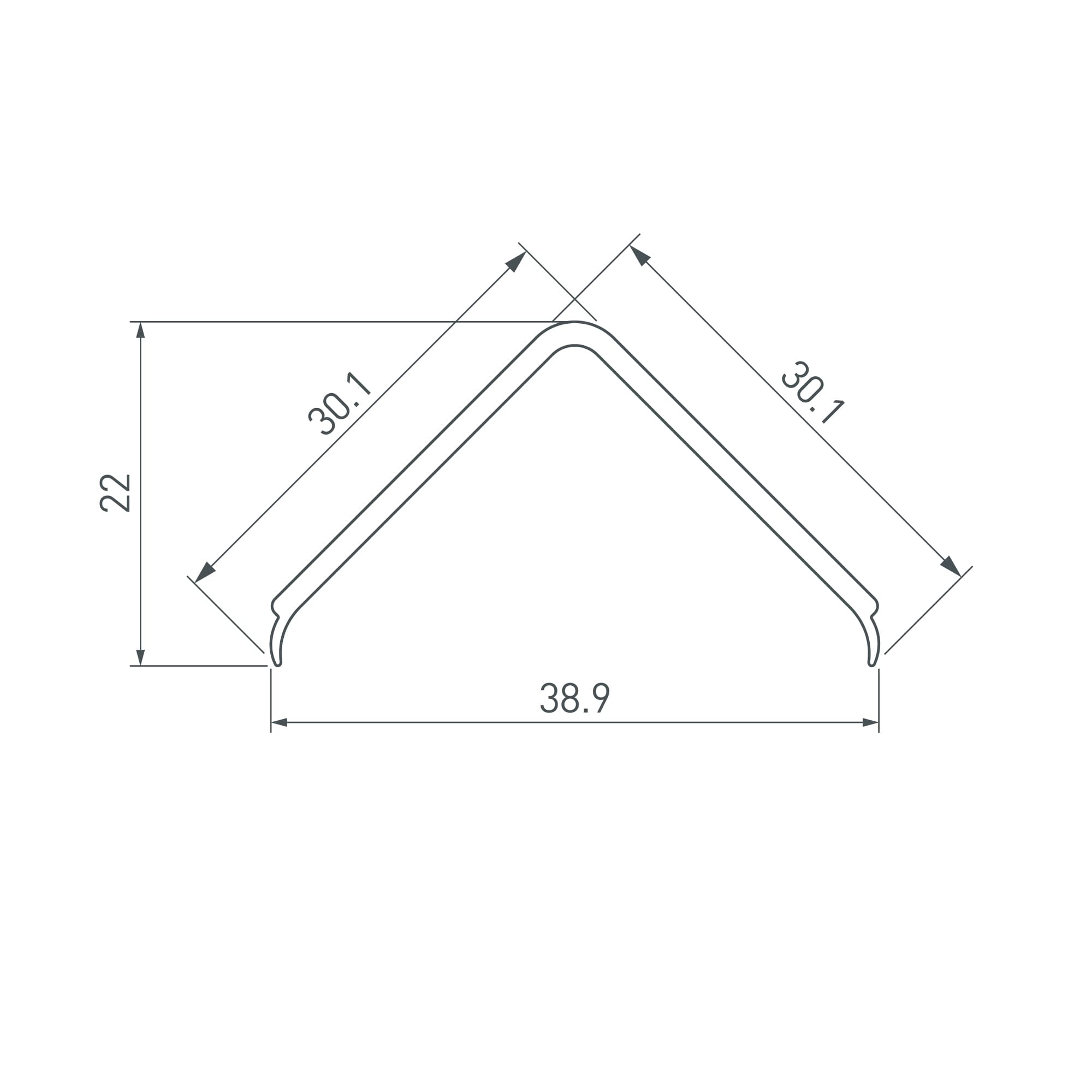 Экран матовый KLUS-P45-2000 Square OPAL (ARL, Пластик)