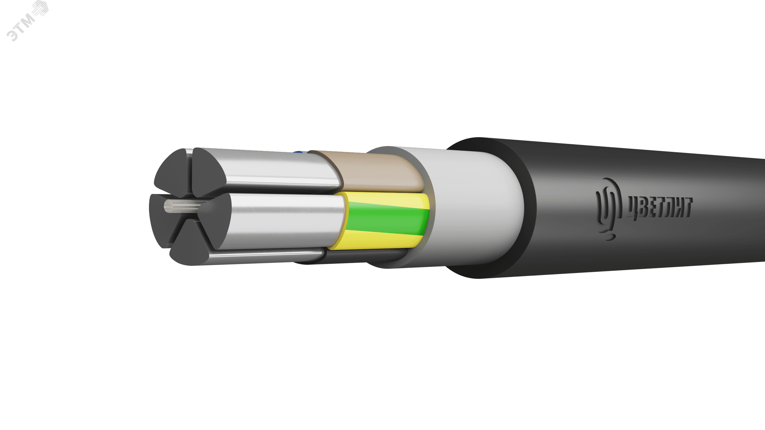 Кабель силовой АВВГнг(А)-LS 5х240мс(N.PE)-1 ТРТС