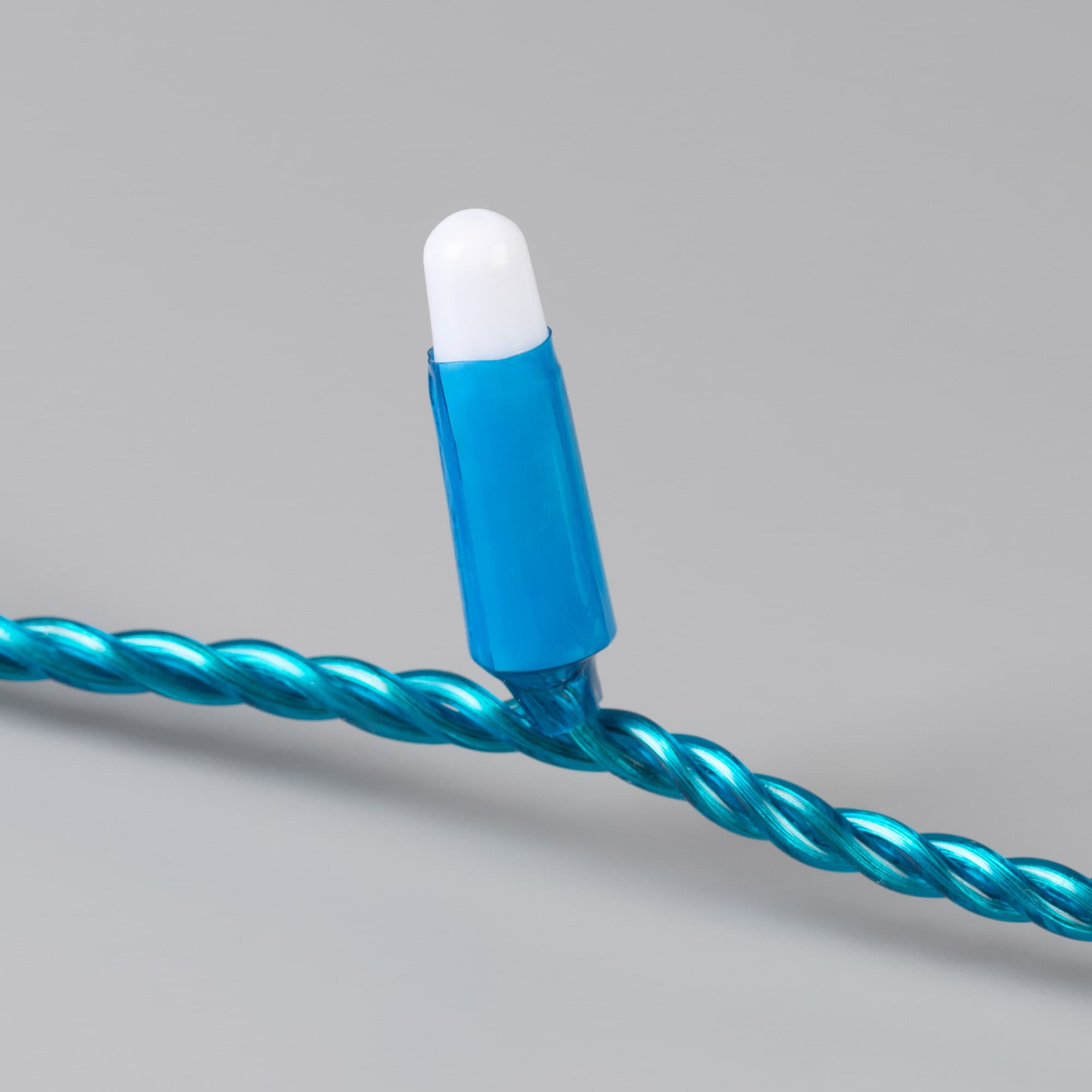 Гирлянда светодиодная ARD-STRING-CLASSIC-10000-BLUE-100LED-MILK-FLASH Blue 230V, 7W Ardecoled, IP65