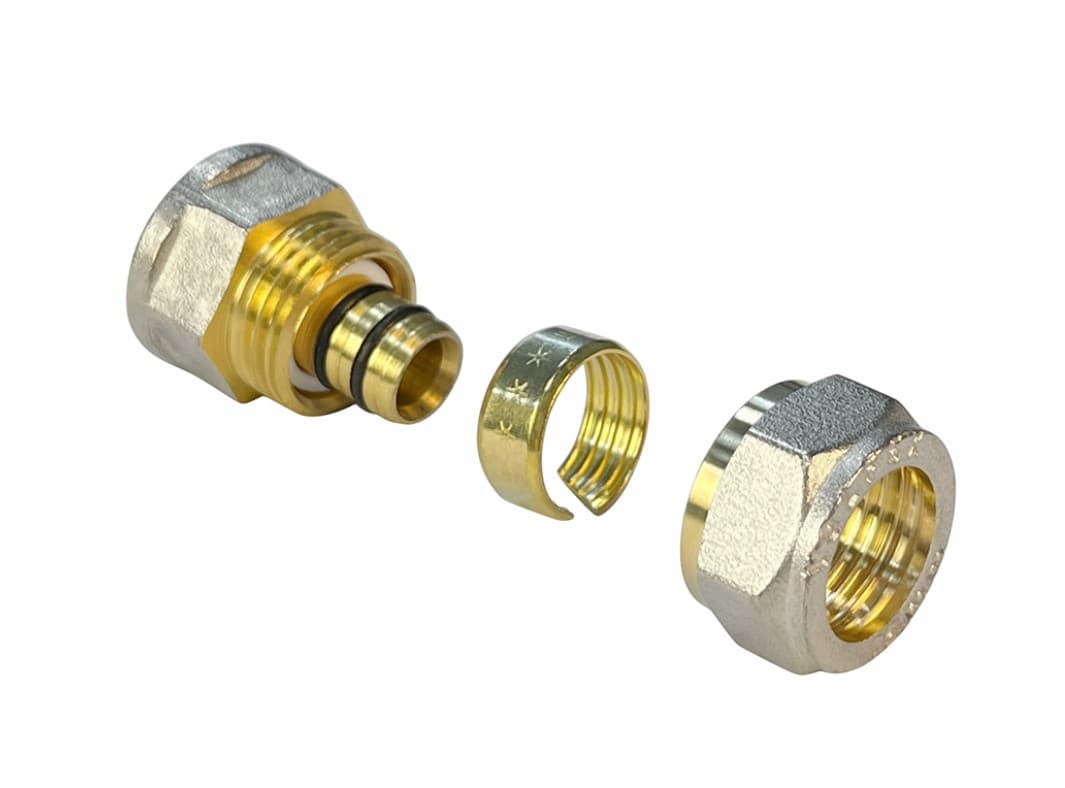 Соединитель обжимной ВР 20X3/4