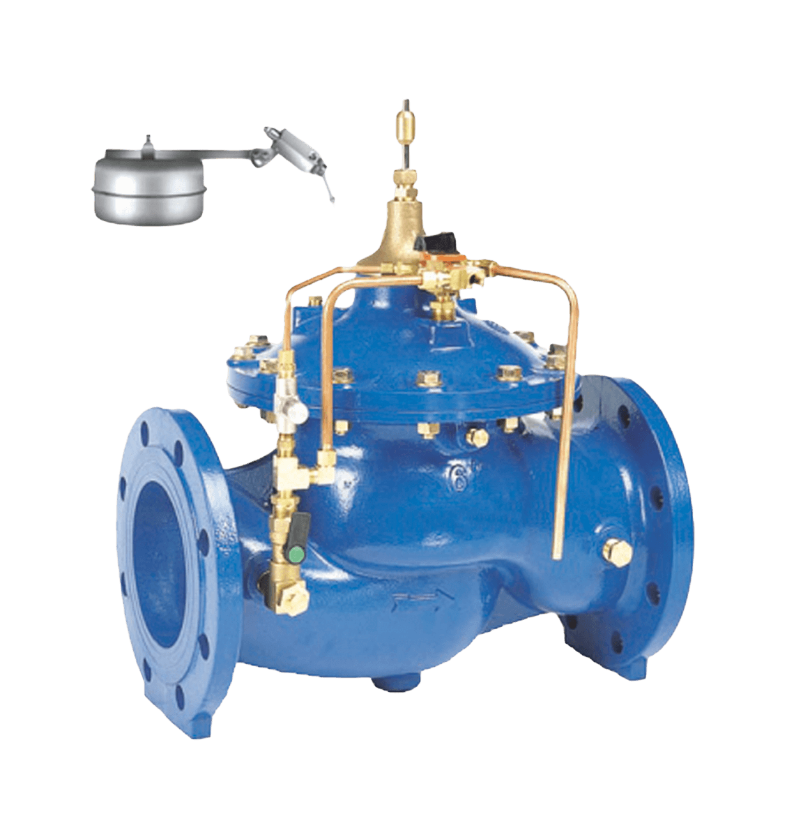 Поплавковый клапан DN250 PN16 (Kvs 1160 м3/ч) КАТ10/08-02-01-250-16-Ф/Ф
