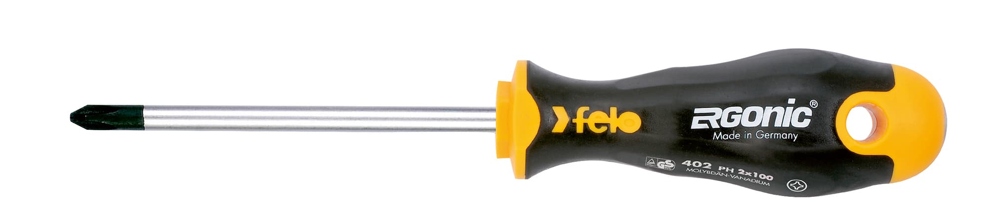 Отвертка Ergonic крестовая PH 2X100
