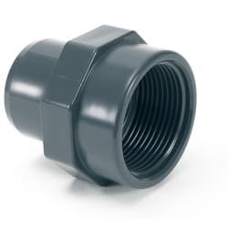 Ниппель переходной втулочное окончание с внутренней резьбой 32x1' PVC-U PN16 COMER (Италия)