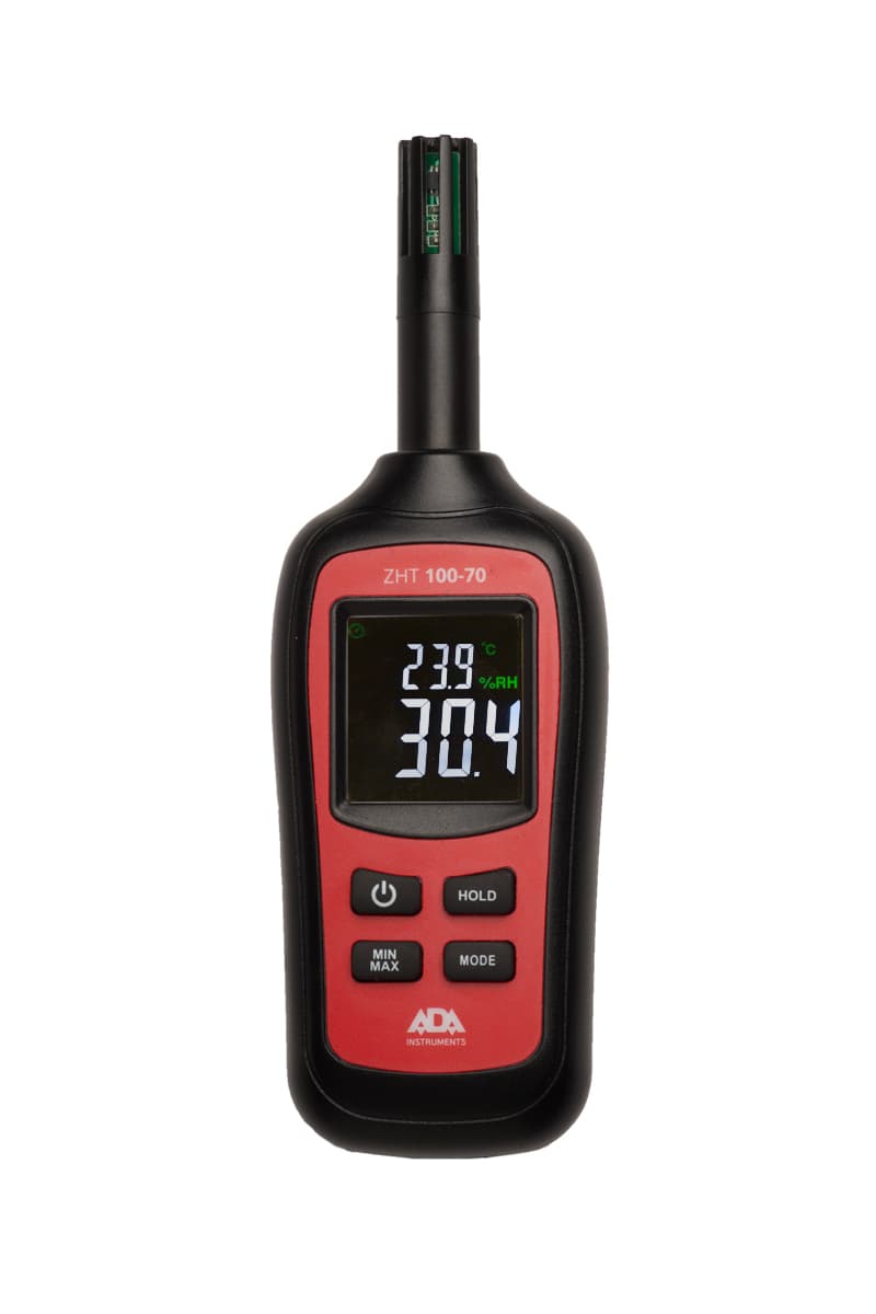 Измеритель влажности и температуры бесконтактный ZHT 100-70 с калибровкой