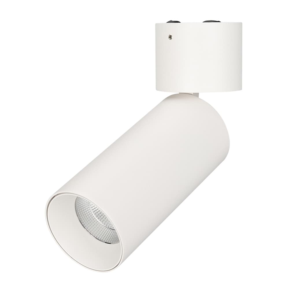 Светильник SP-POLO-SURFACE-FLAP-R65-8W Warm3000 WH-WH 40 deg IP20 металл 5 лет