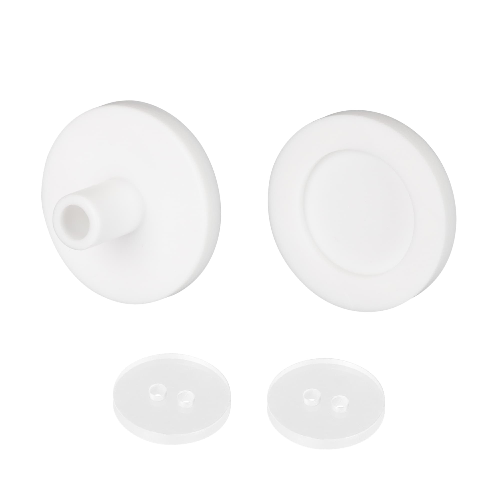 Заглушка MOONLIGHT-ROUND-30-CAP-TOP-L-SET-WH (ARL, Пластик)