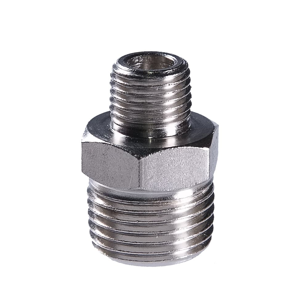 Переходник 1/4''М на 1/2''M блистер 1 шт