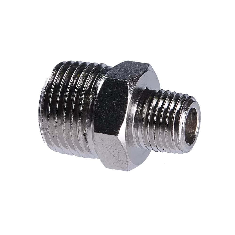 Переходник 1/4''М на 1/2''M блистер 1 шт