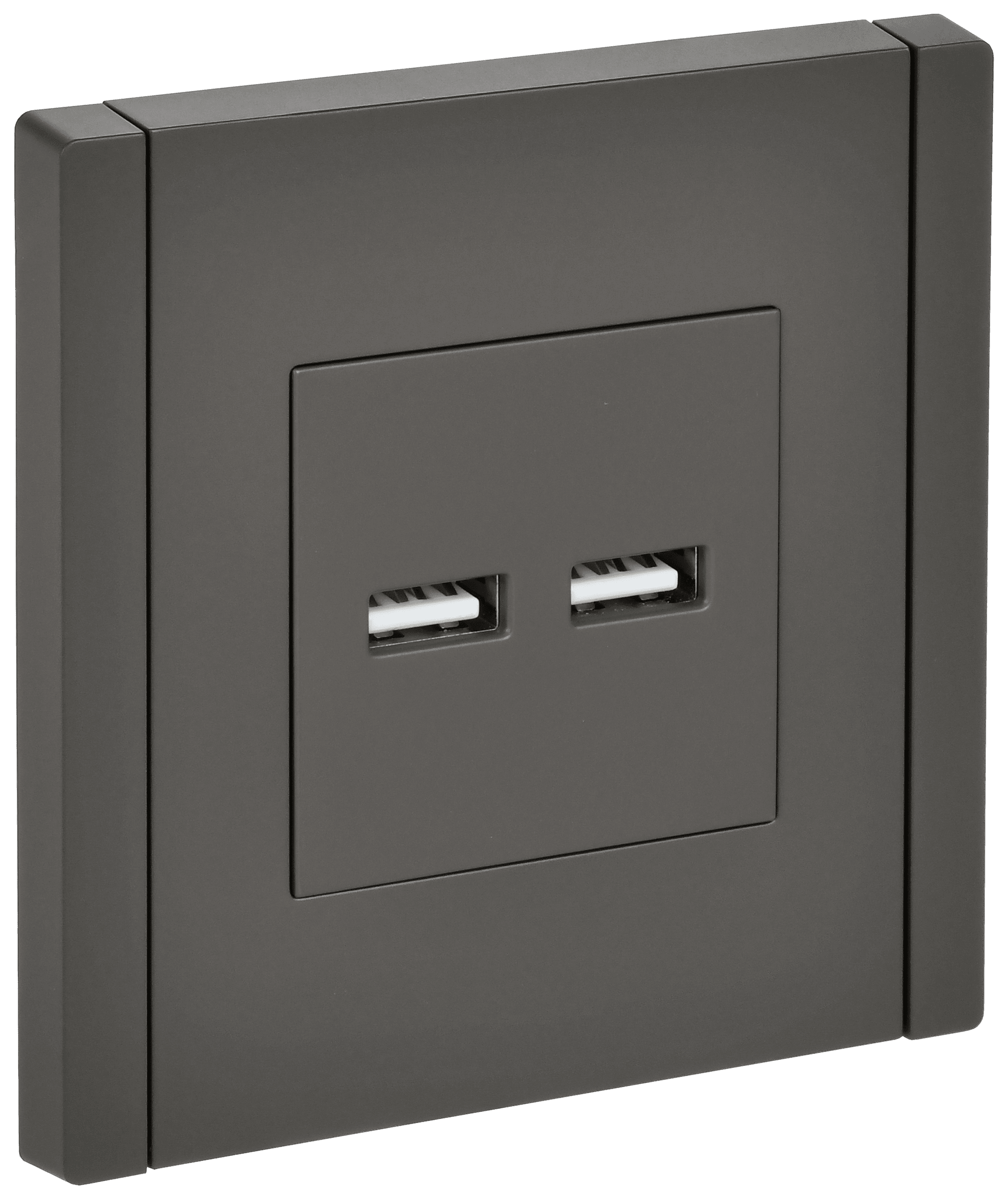 FORTE&PIANO Розетка USB A+A 3,1А FP349 серый IEK