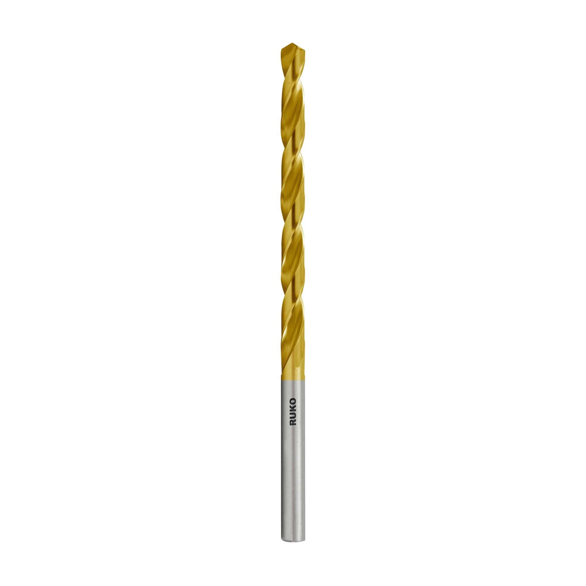 Сверло по металлу удлиненное 6,7x148/97мм DIN340 HSS-G TiN 118°
