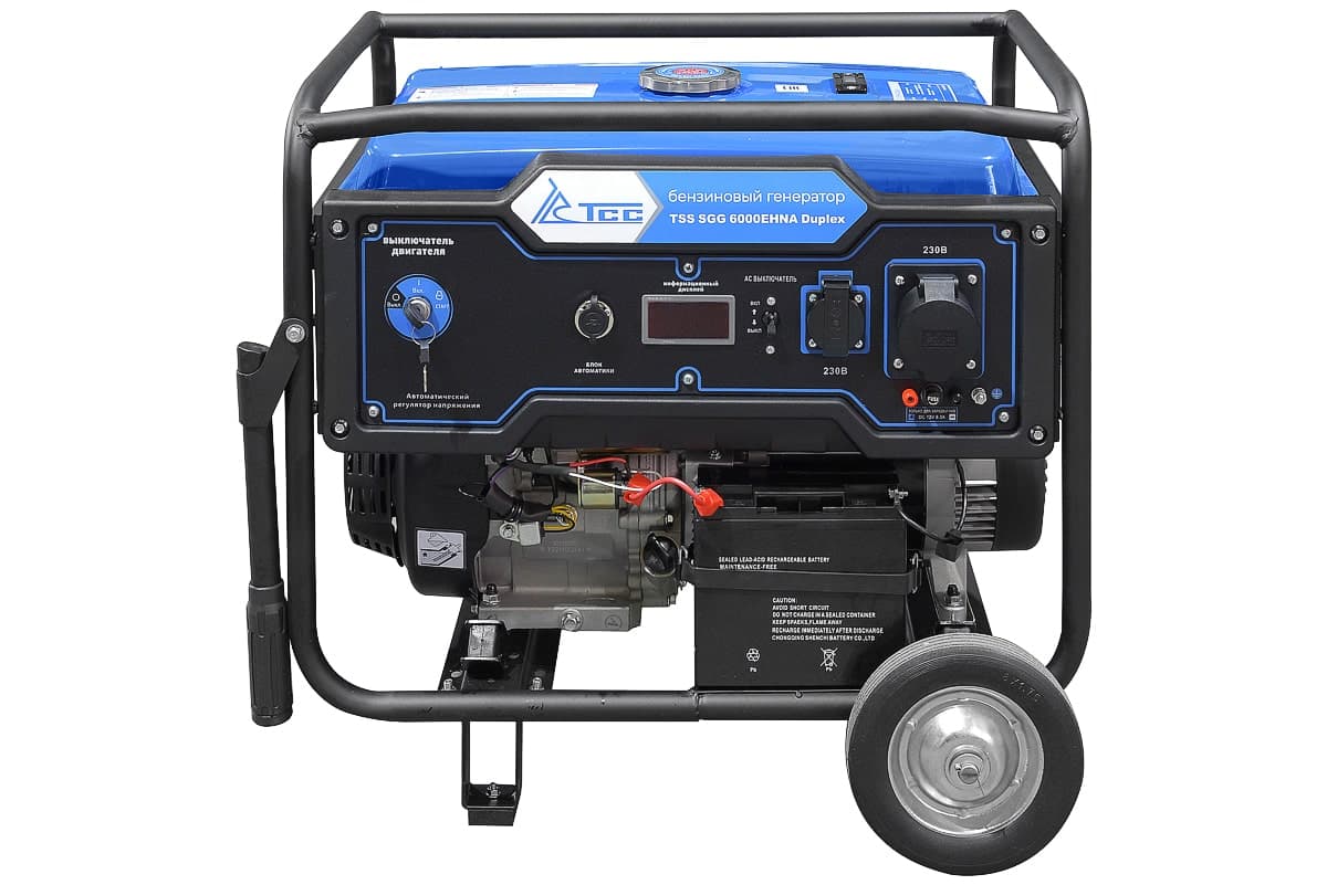Генератор бензиновый TSS SGG 6000EHNA Duplex