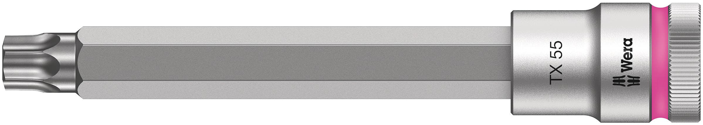 Головка торцевая со вставкой 8767 C HF TORX Zyklop DR 1/2 с фиксацией крепежа TX 55X140 мм