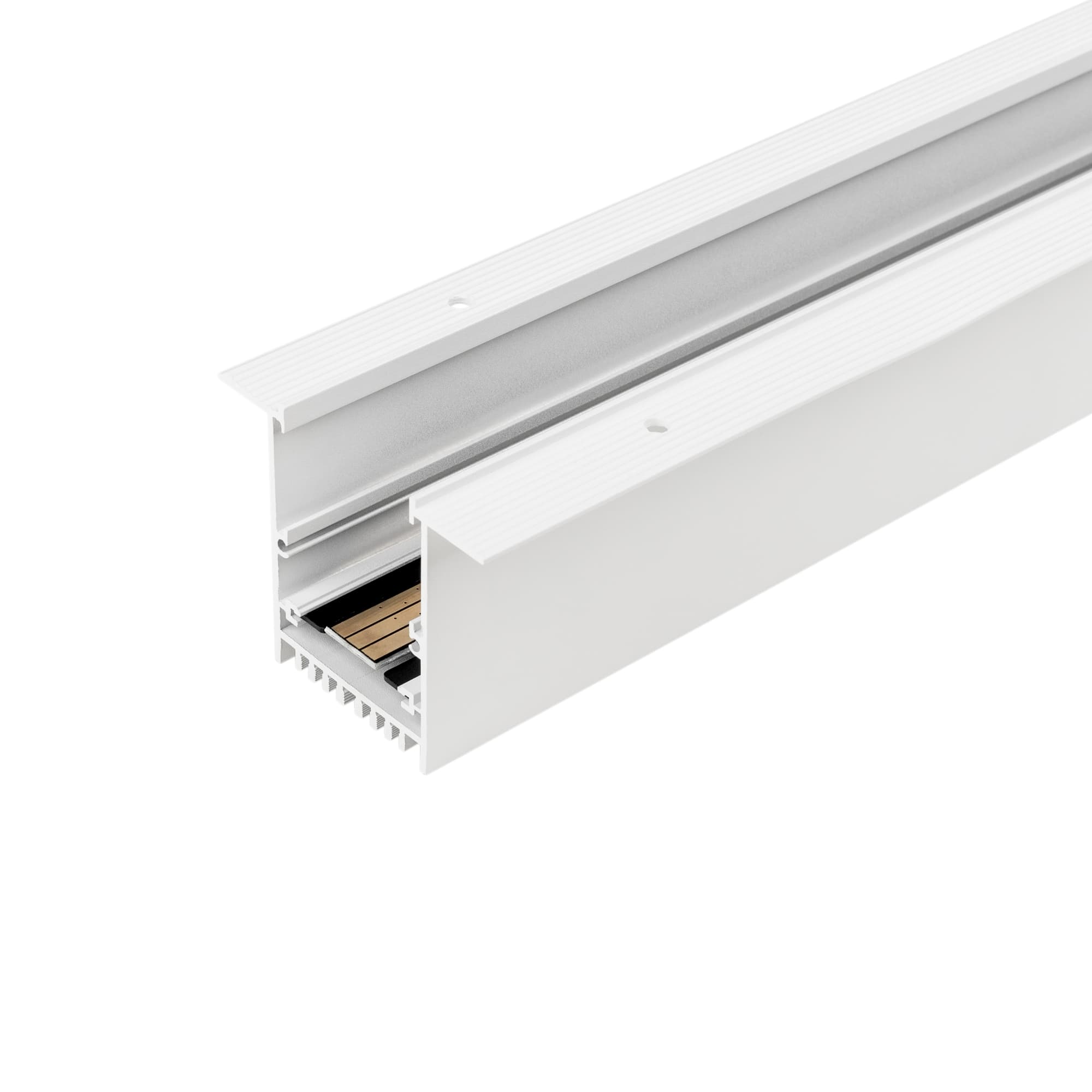 Трек встраиваемый MAG-TRACK-4560-F-3040 (WH) (IP20 металл, 3 года)
