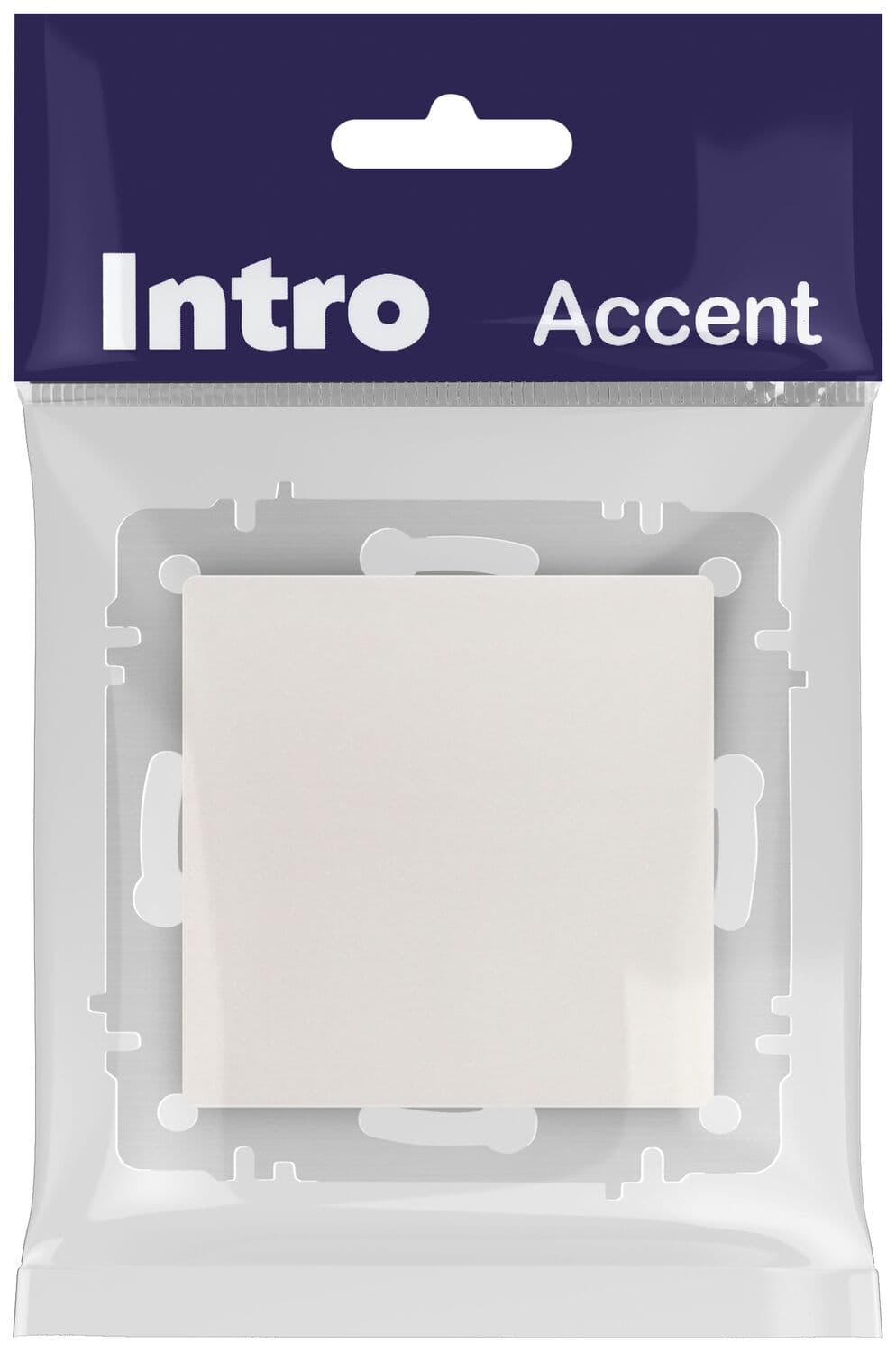 Кнопка Intro Accent 6-109-06 , 10А-250В, IP20, СУ, перламутр