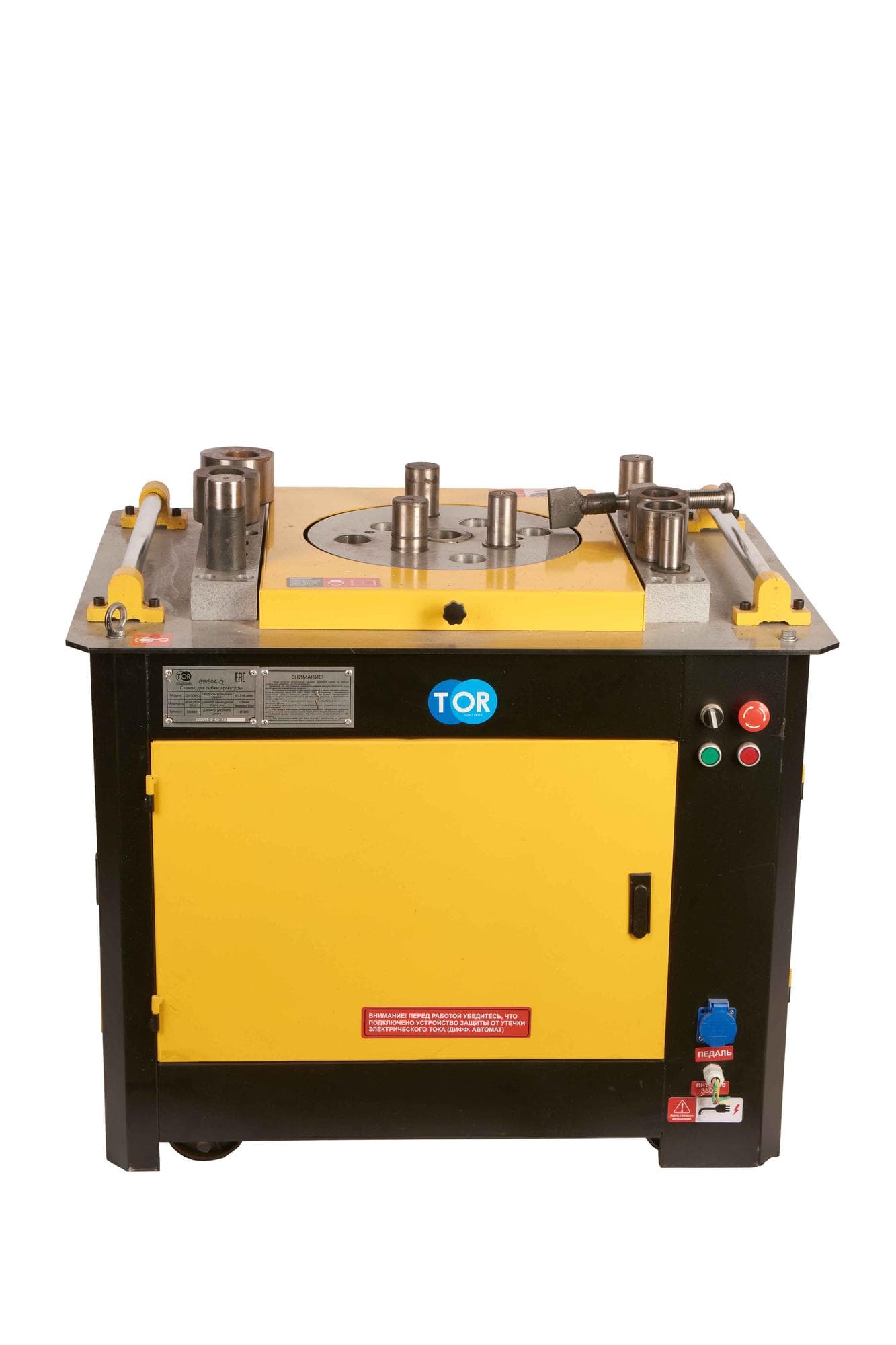 Станок для гибки арматуры GW50A-Q с доводчиком (E)