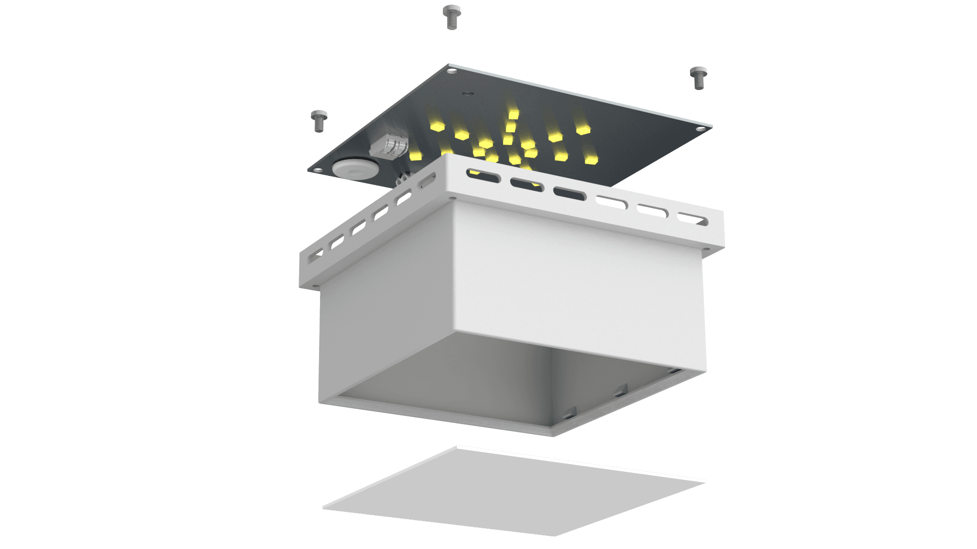 Светильник LED-GR DOB GL 15 100-8x5 (IP40, 4000К, белый)