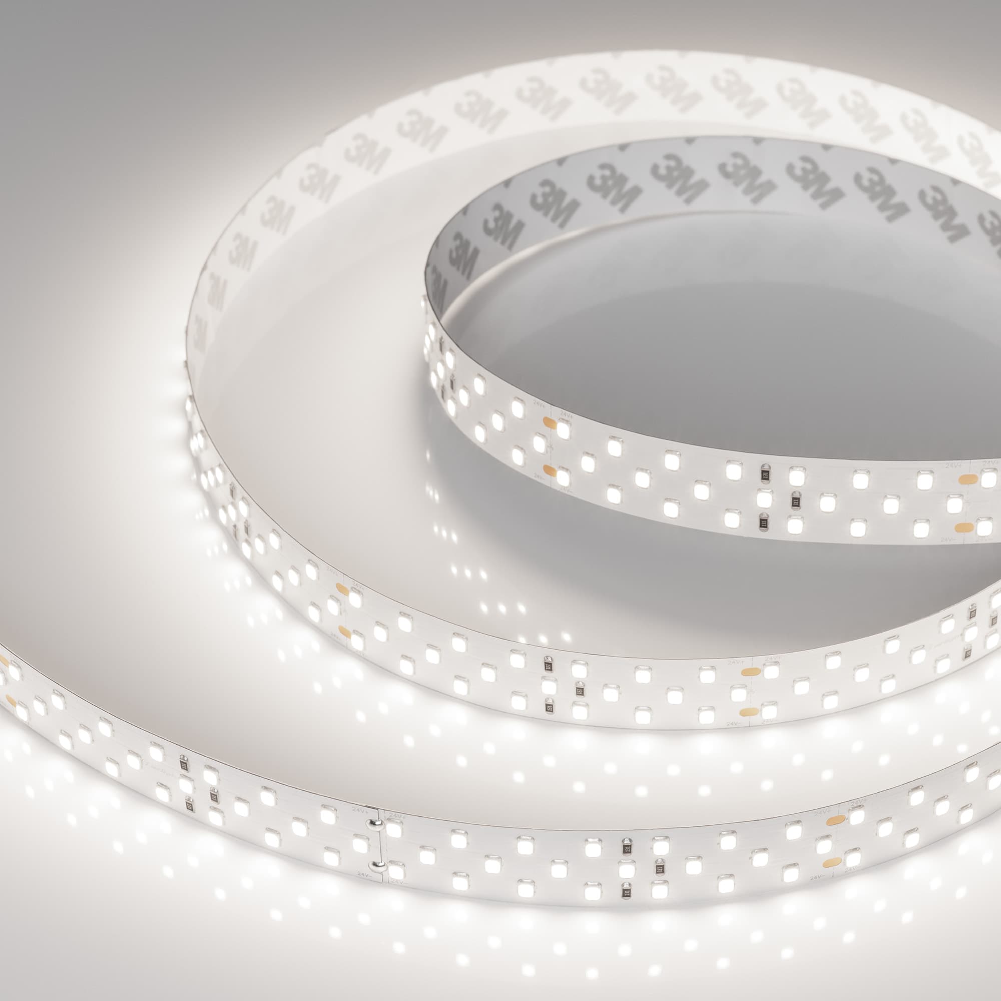 Лента светодиодная 27 Вт/м 24В IP20 5000K 252LED/м RT-A252-19mm SMD 2835 5 м