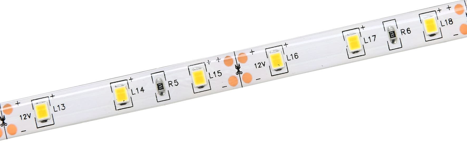 Лента светодиодная 5м LSR-2835NW60 4,8Вт/м 12В IP65 60LED/м