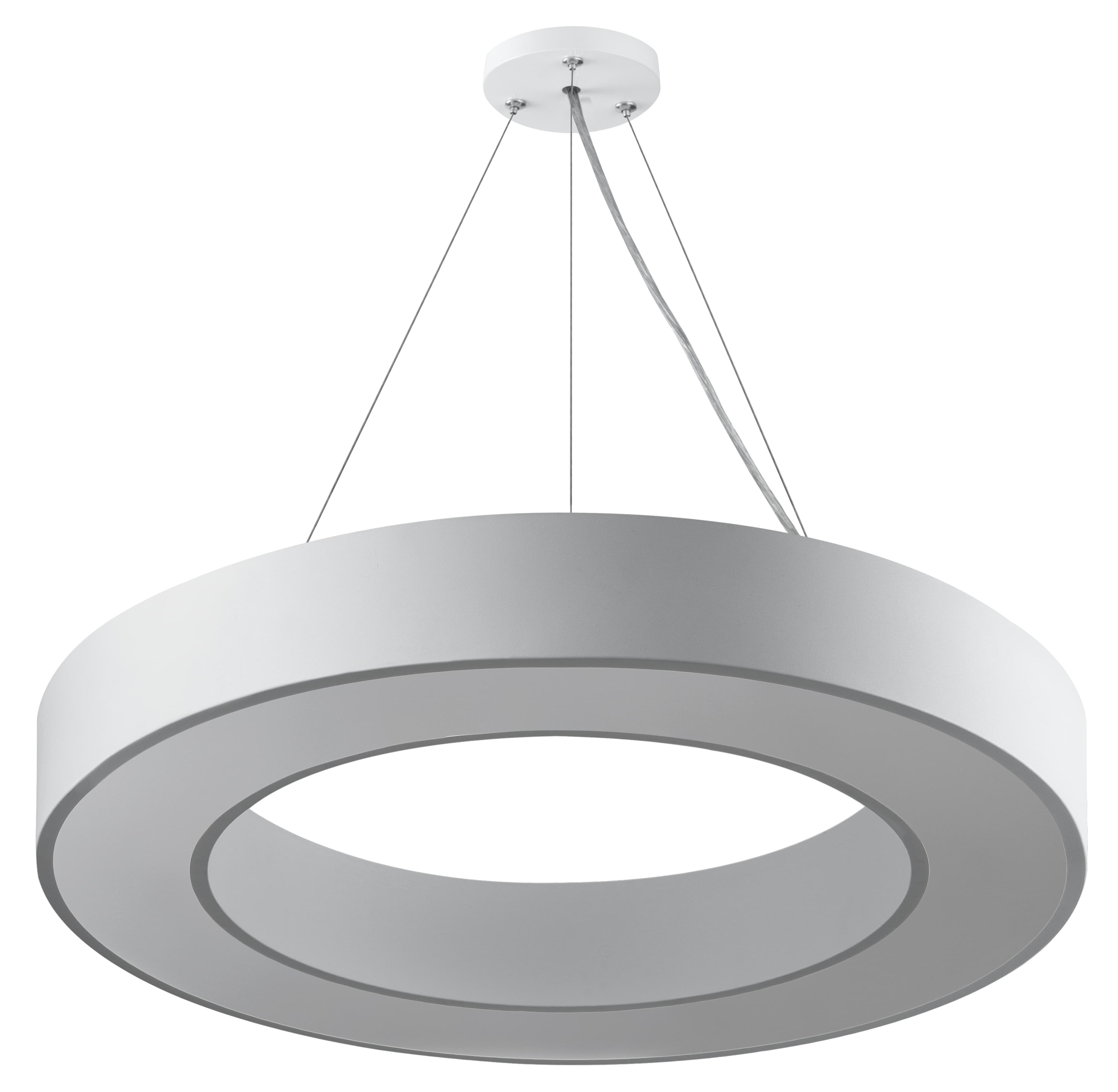 Светильник LED Geometria Ring SPO-134-W-40K-056 56Вт 4000К 4200Лм IP40 800х80 белый подвесной драйвер внутри