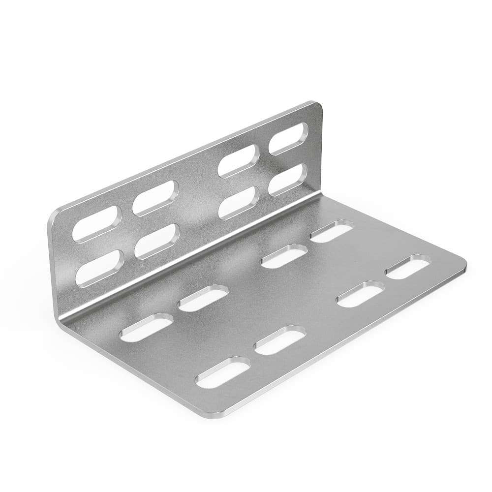 Пластина соединительная INOX (AISI 304) H80-100 (2,0 мм)