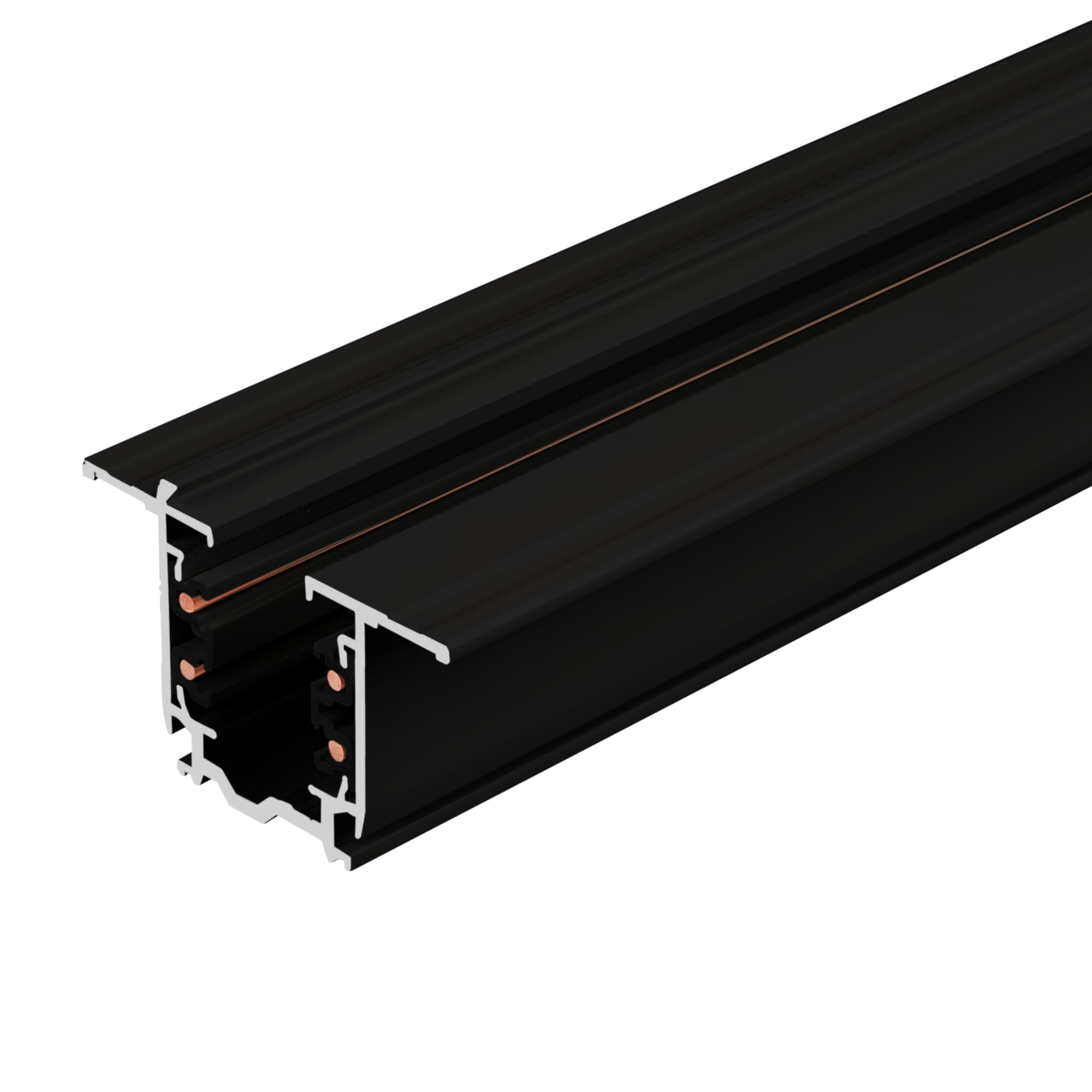 Трек встраиваемый LGD-4TR-TRACK-F-3000-BK-M (D) (ARL, IP20 Металл, 3 года)