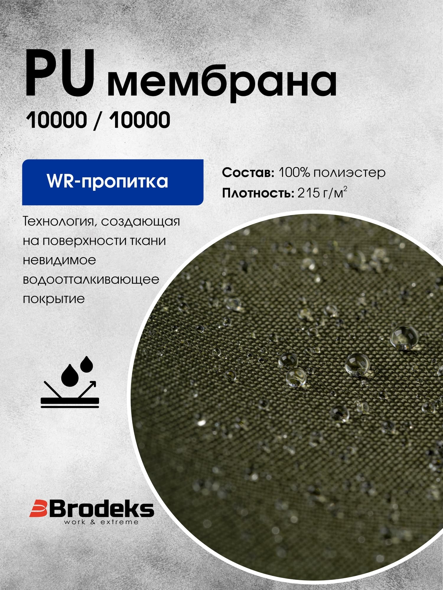 Зимняя куртка-парка Brodeks KW215 , хаки (L)