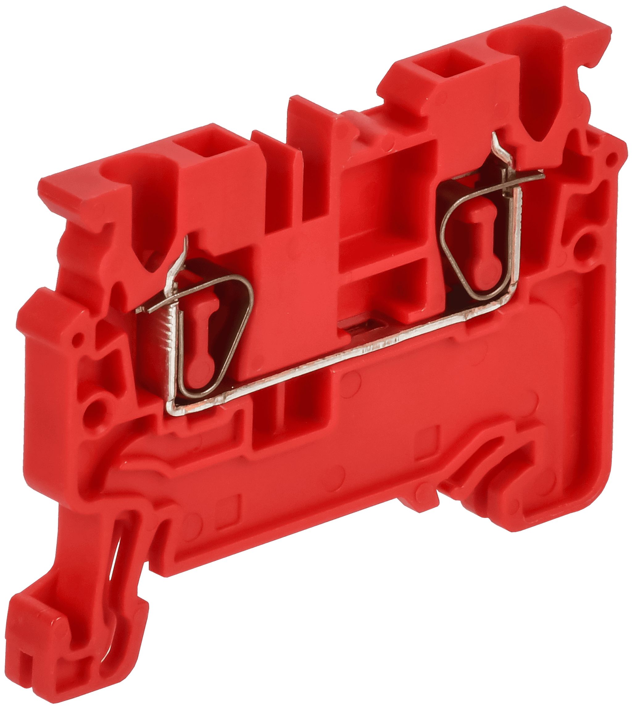 ARMAFIX Клемма пружинная CX2.5 проходн. красная IEK