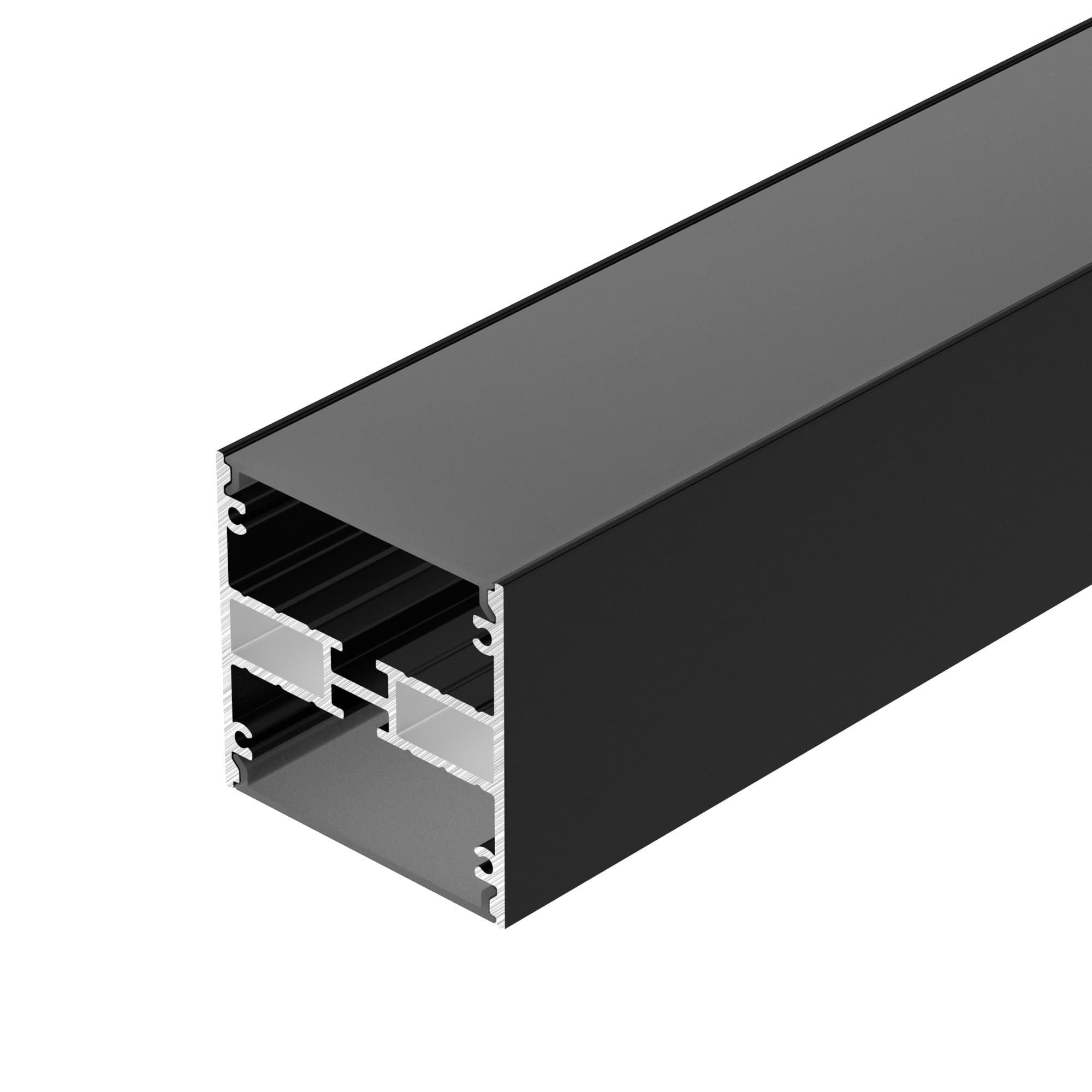 Профиль LINE-5050-DUAL-3000 ANOD BLACK (ARL, алюминий)