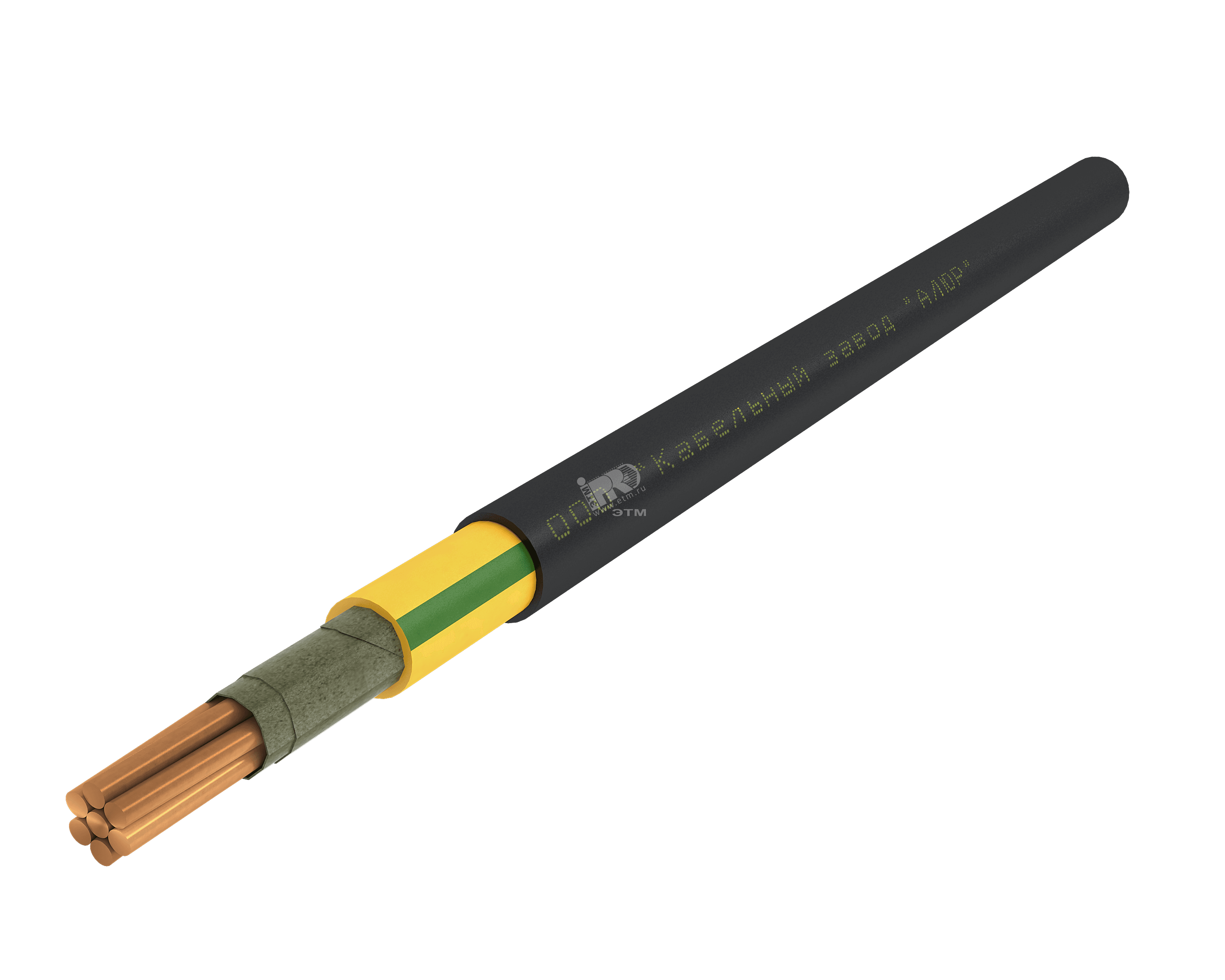 Кабель силовой ВВГнг(А)-FRLSLTx 1х120мк(PE)-1 З-Ж