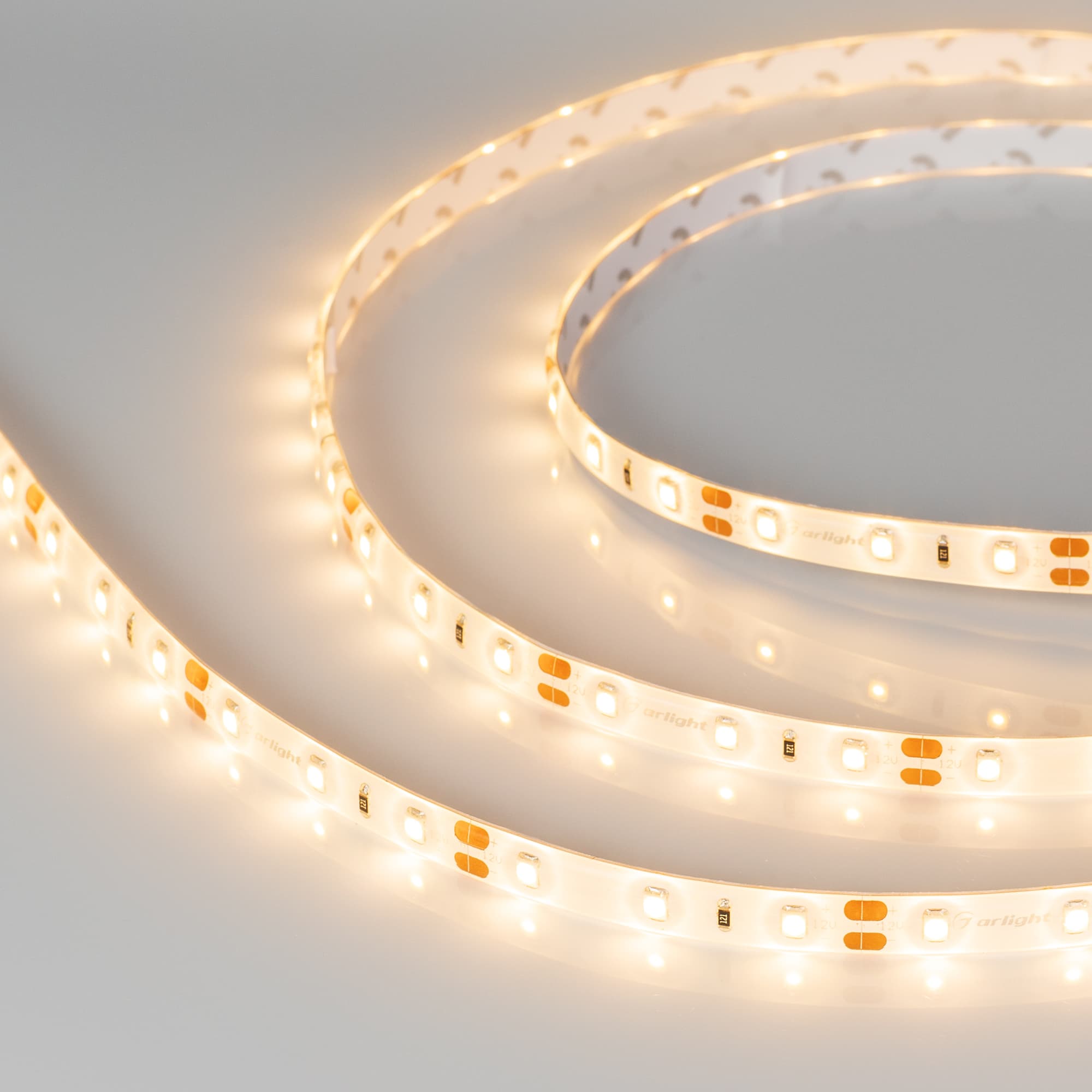 Лента светодиодная 7,2 Вт/м 12В IP65 3000K 60LED/м RT/RTW-A60-8mm SMD 2835 5 м