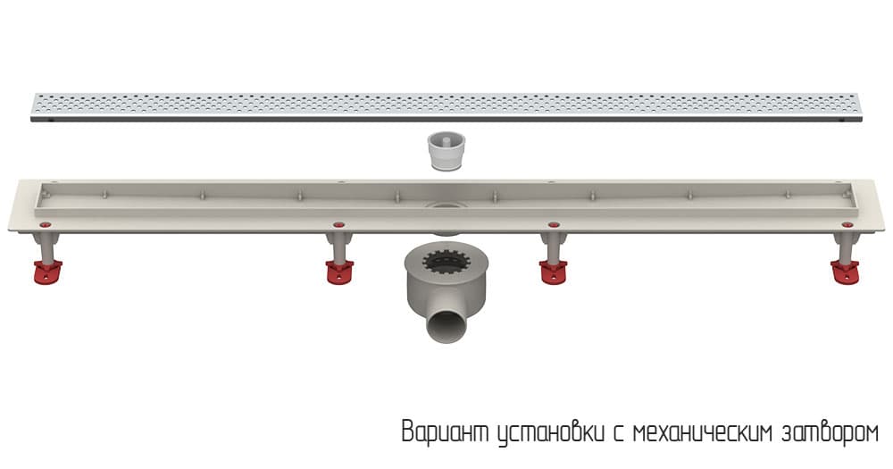 Трап линейный ТП-55A-900
