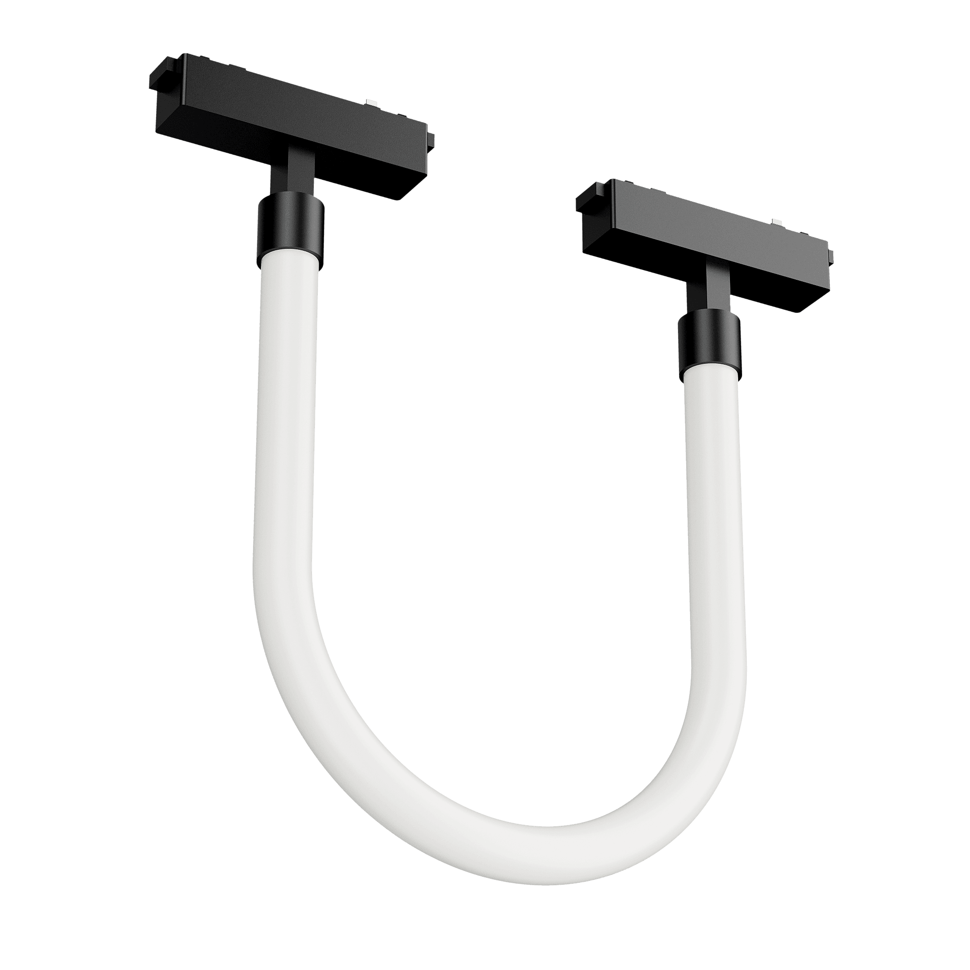 Светильник светодиодный трековый подвесной Flex Tube Opal L500 для магнитной системы Galakti 244x26x315 мм 8 Вт 4000 K 360 град CRI>95 черный