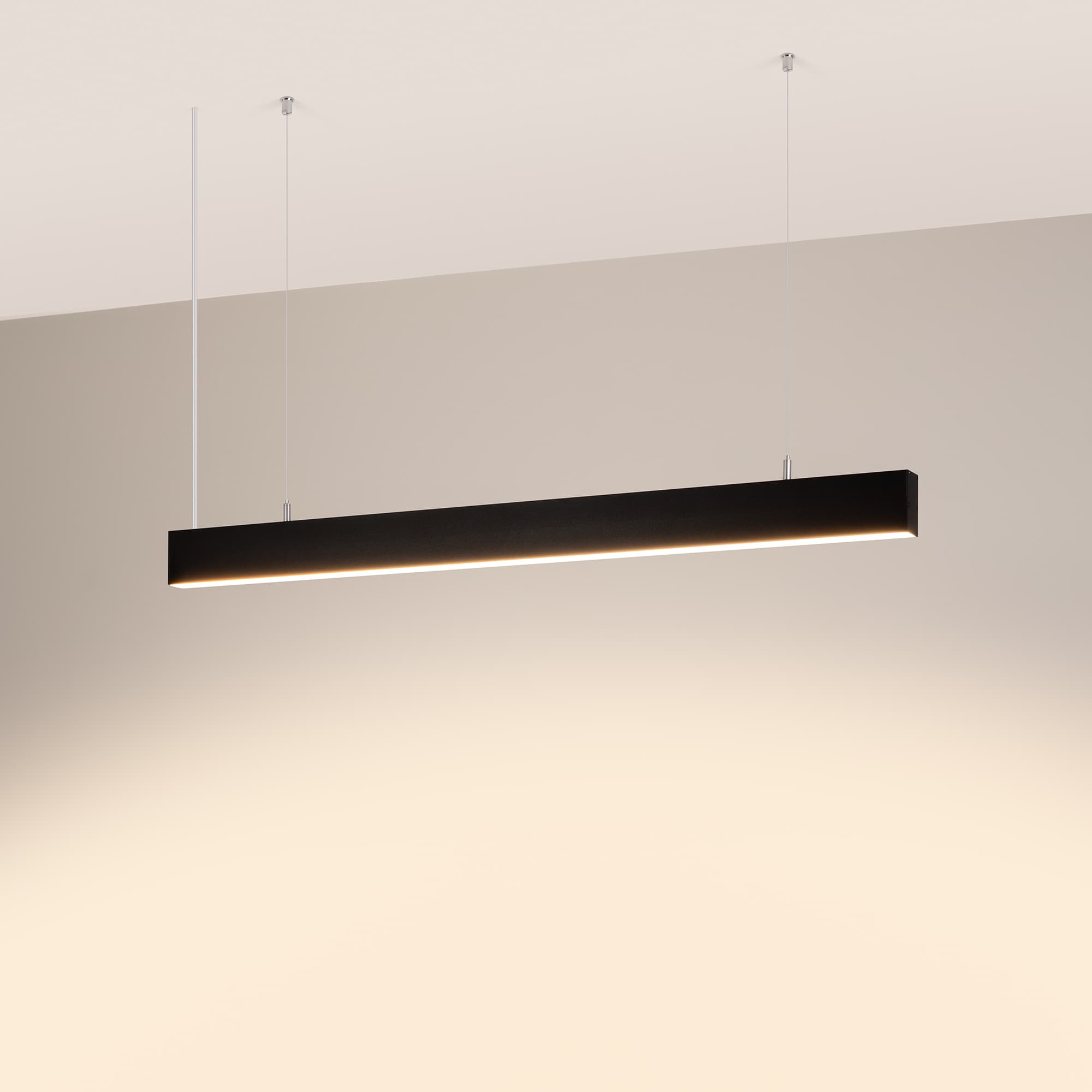 Профиль LINE-S-3667-3000 BLACK (Алюминий)