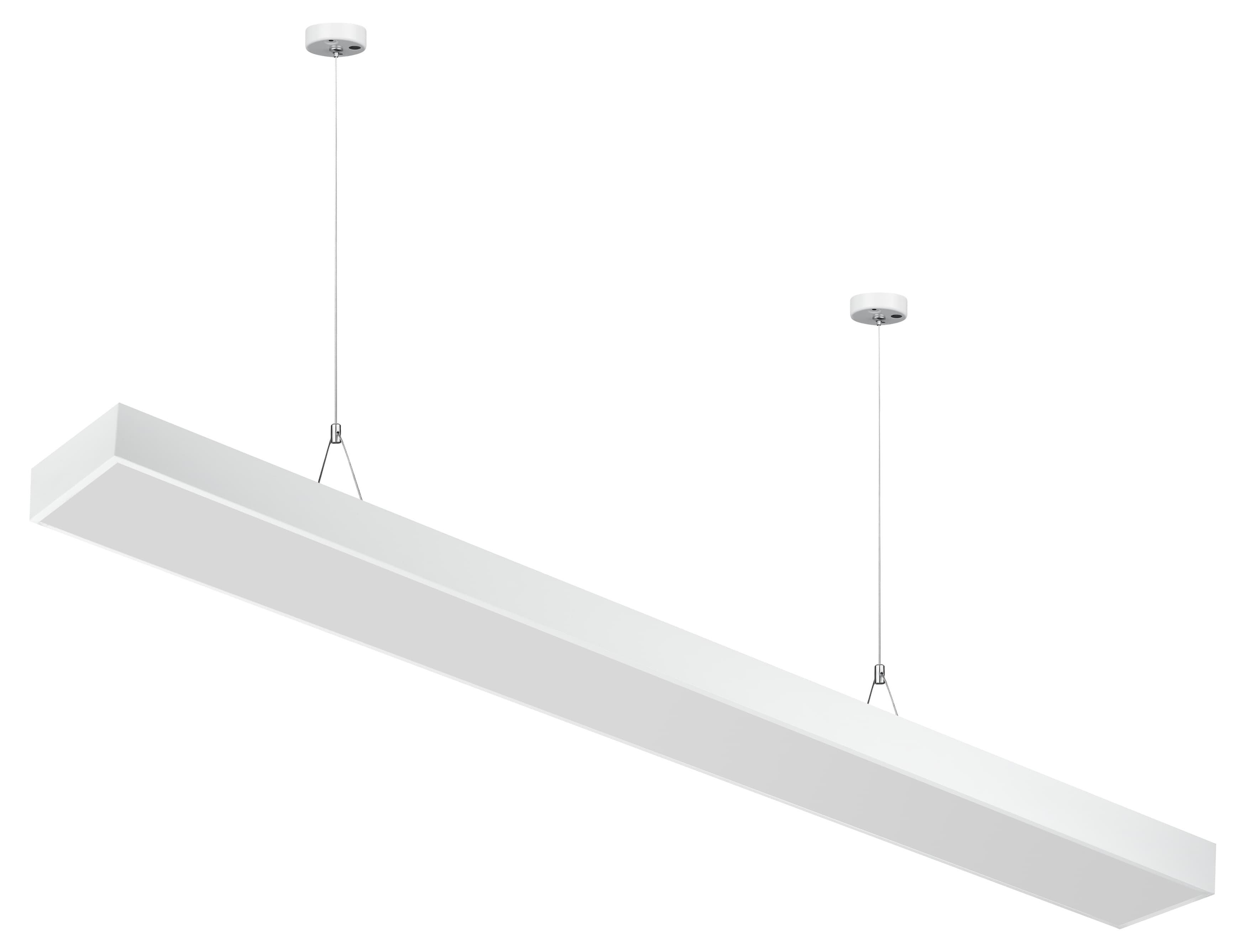 Светильник LED Geometria Block SPO-115-W-40K-036 36 Вт 4000K 3100Лм IP40 1200х100х50 белый подвесной драйвер внутри