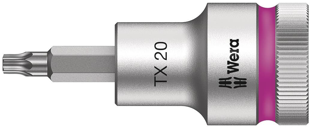 Головка торцевая со вставкой 8767 C HF TORX Zyklop DR 1/2 с фиксацией крепежа TX 20X60 мм