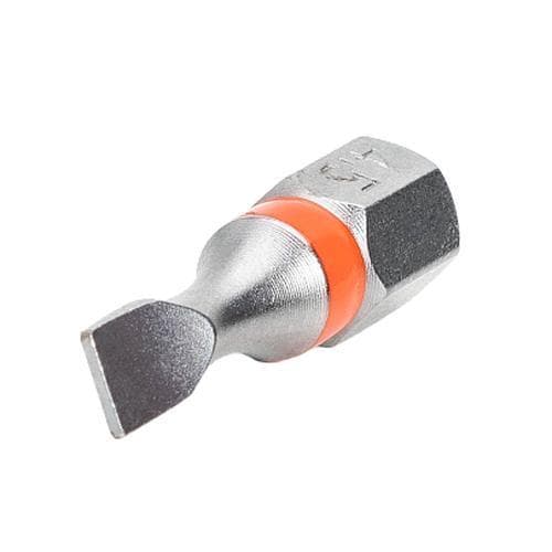 Бита с профилем Slotted (шлиц) SL 0,6X4,5, длина 25 мм, хвостовик С6,3 мм, торсионная (3 шт)