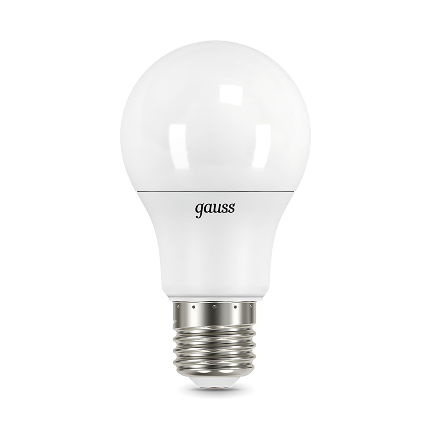 Лампа светодиодная LED 7 Вт 710 лм 6500К А60 груша холодный E27 AC 220В Black