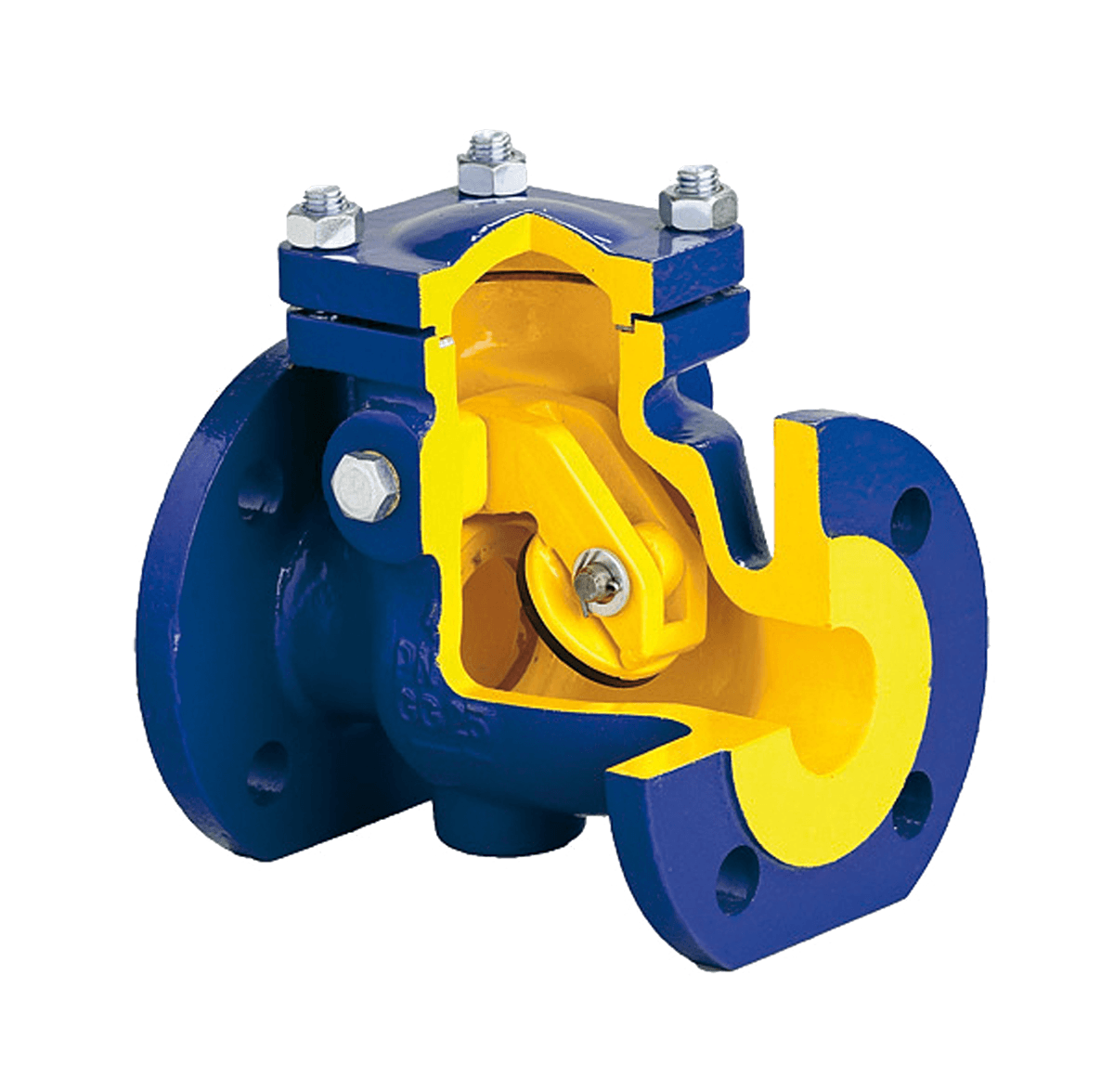 Обратный клапан V302-100 DN 100 PN 16 Тмакс.град 300 ф/ф чугун/нерж (Zetkama)