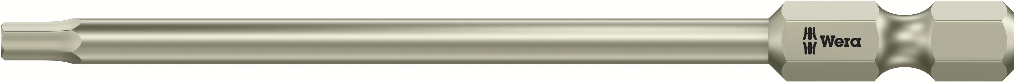Бита под внутренний шестигранник 3840/4 TS Hex-Plus нержавеющая сталь хвостовик 1/4 E 6.3 3X89 мм