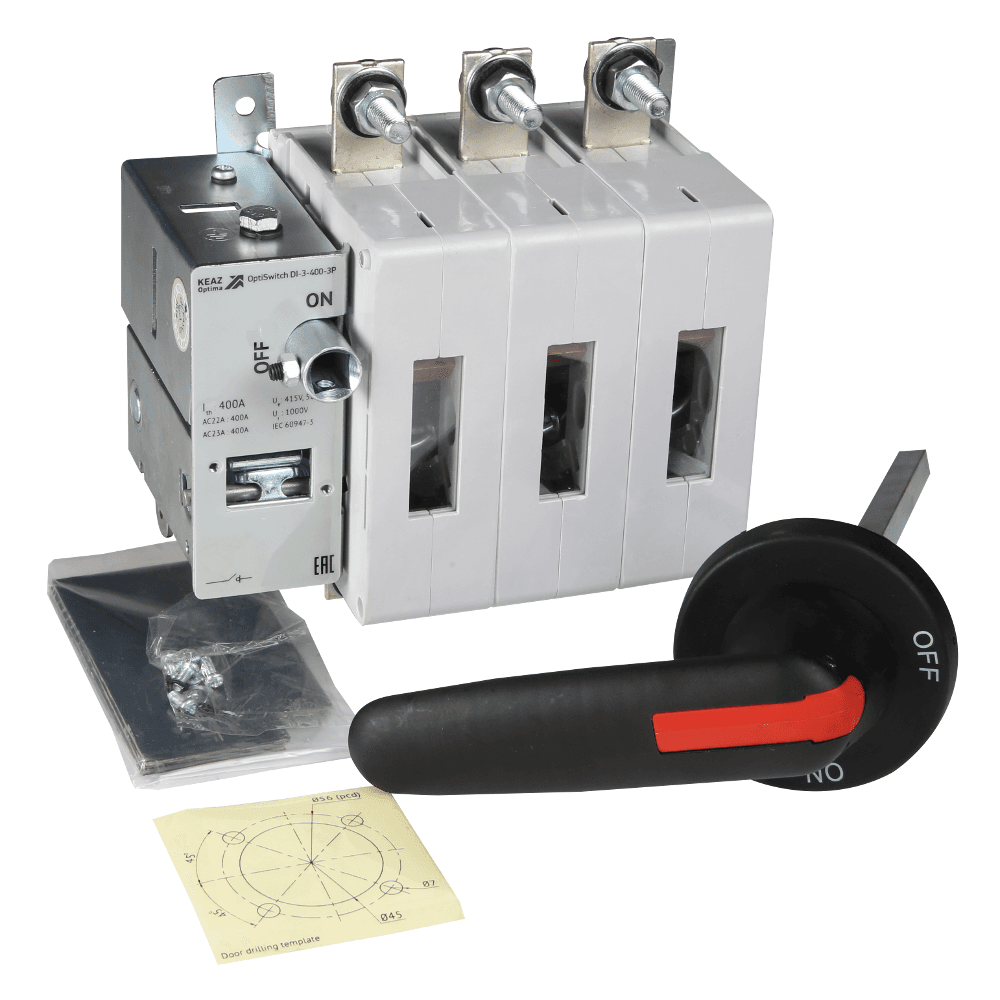 Выключатель нагрузки OptiSwitch DI-3-400-3P