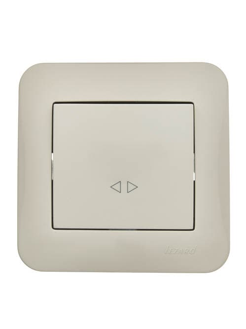 ASTI Выключатель промежуточный 1-кл., 10 А, крем Lezard 7081-0303-107